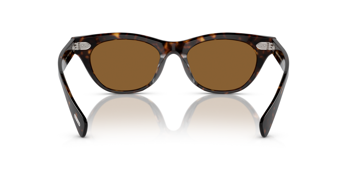 Oliver Peoples Avelin with 362 frame and Brown lenses - Image Nosepads