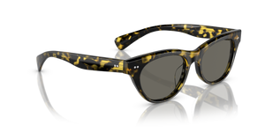 Oliver Peoples Avelin avec une monture Vintage DTBK et des verres Gris - L'image 3