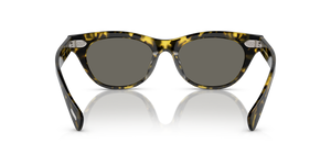 Oliver Peoples Avelin avec une monture Vintage DTBK et des verres Gris - L'image 5