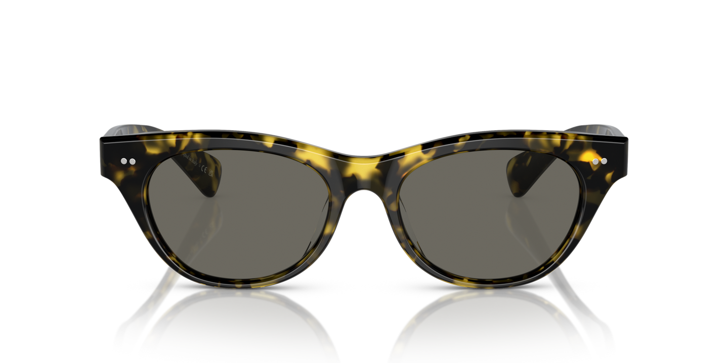 Oliver Peoples Avelin with Vintage DTBK frame and Grey lenses - Image Lenses