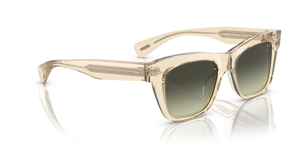 Oliver Peoples Ms. Oliver con montura Ante y lentes Verde - El 3