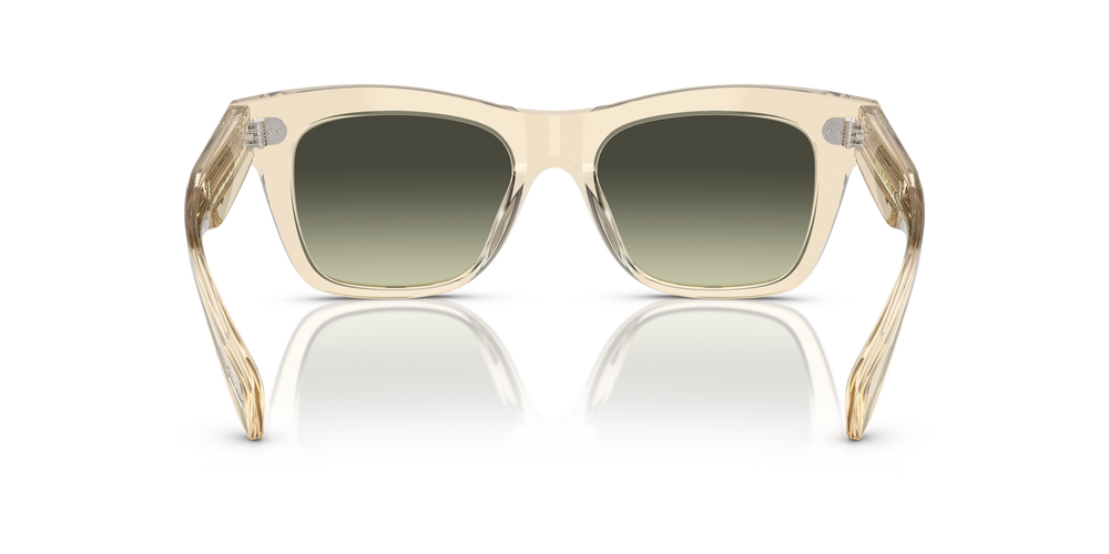 Oliver Peoples Ms. Oliver avec une monture Chamois et des verres Vert - image 5
