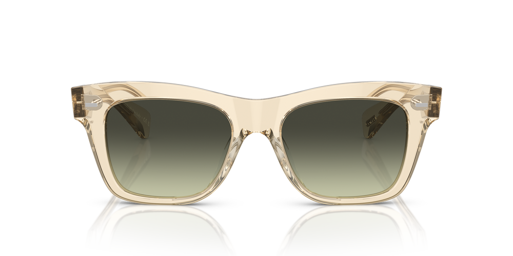 OV39 新品 OLIVER PEOPLES OP-506 SUN サングラス Oliver Peoples OP-506 Sun with Amber-Silver frame and Blue lenses