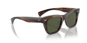 Oliver Peoples Ms. Oliver con montura Tuscany y tortuga y lentes Verde - imagen 3