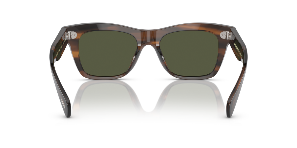Oliver Peoples Ms. Oliver with Tuscany Tortoise frame and Green lenses - Image 5