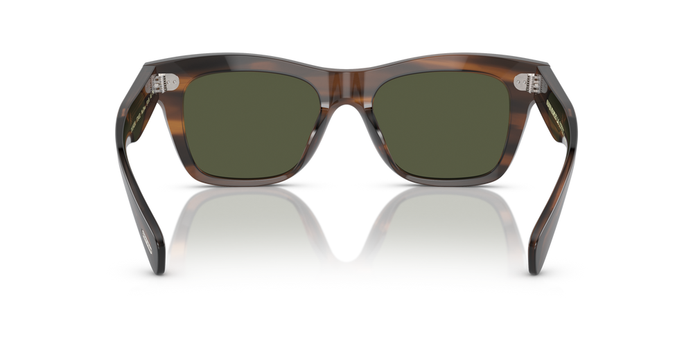 Oliver Peoples Ms. Oliver with Tuscany Tortoise frame and Green lenses - image 5