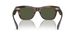 Oliver Peoples Ms. Oliver con montura Tuscany y tortuga y lentes Verde - imagen 5