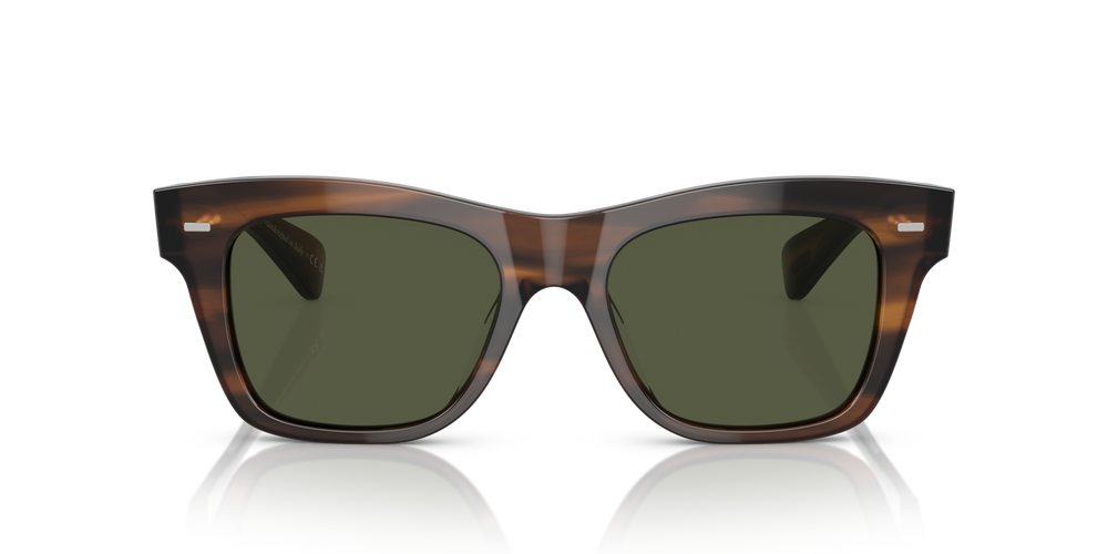 Oliver Peoples Ms. Oliver con montura Tuscany y tortuga y lentes Verde - imagen 2