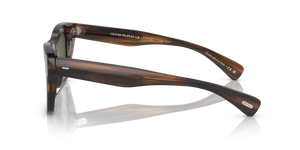 Oliver Peoples Ms. Oliver with Tuscany Tortoise frame and Green lenses - Image 4