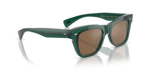 Oliver Peoples Ms. Oliver with Translucent Dark Teal frame and Brown lenses - image 3