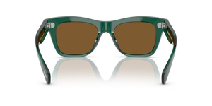 Oliver Peoples Ms. Oliver con montatura Translucent Dark Teal e lenti  Marrone - L'immagine 5