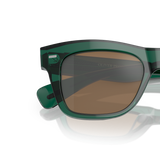 Oliver Peoples Ms. Oliver with Translucent Dark Teal frame and Brown lenses - Variant