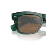 Oliver Peoples Ms. Oliver with Translucent Dark Teal frame and Brown lenses - Variant