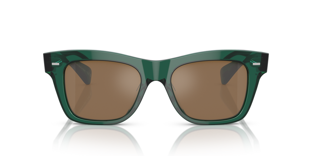 Oliver Peoples Ms. Oliver with Translucent Dark Teal frame and Brown lenses - image 2