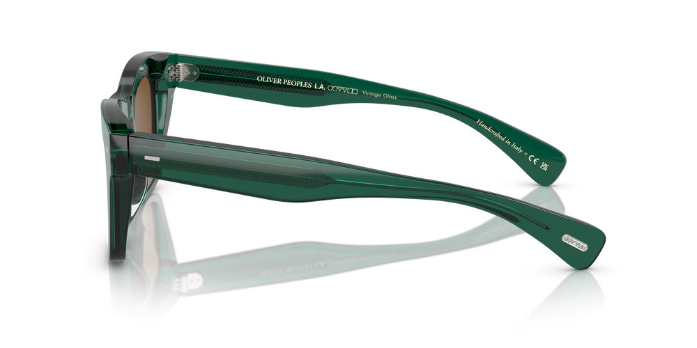 Oliver Peoples Ms. Oliver con montatura Translucent Dark Teal e lenti  Marrone - L'immagine 4