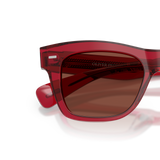 Oliver Peoples Ms. Oliver with Translucent Rust frame and Red lenses - Variant