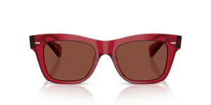 Oliver Peoples Ms. Oliver with Translucent Rust frame and Red lenses - image 2