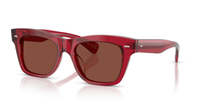 Oliver Peoples Ms. Oliver with Translucent Rust frame and Red lenses - image 1