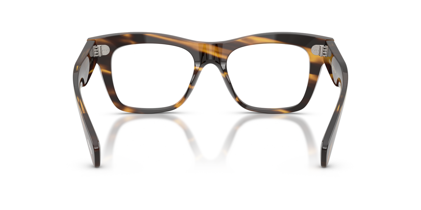 Oliver Peoples Ms. Oliver-R with Cocobolo frame - Image Nosepads