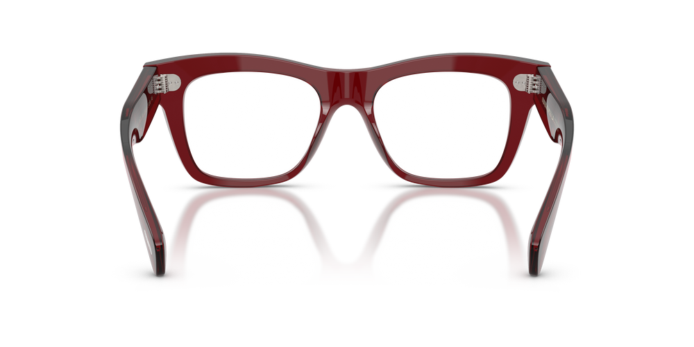 Oliver Peoples Ms. Oliver-R mit Burgunder Gestell - Das Bild 5