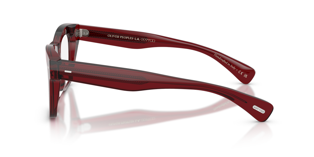 Oliver Peoples Ms. Oliver-R mit Burgunder Gestell - Das Bild 4