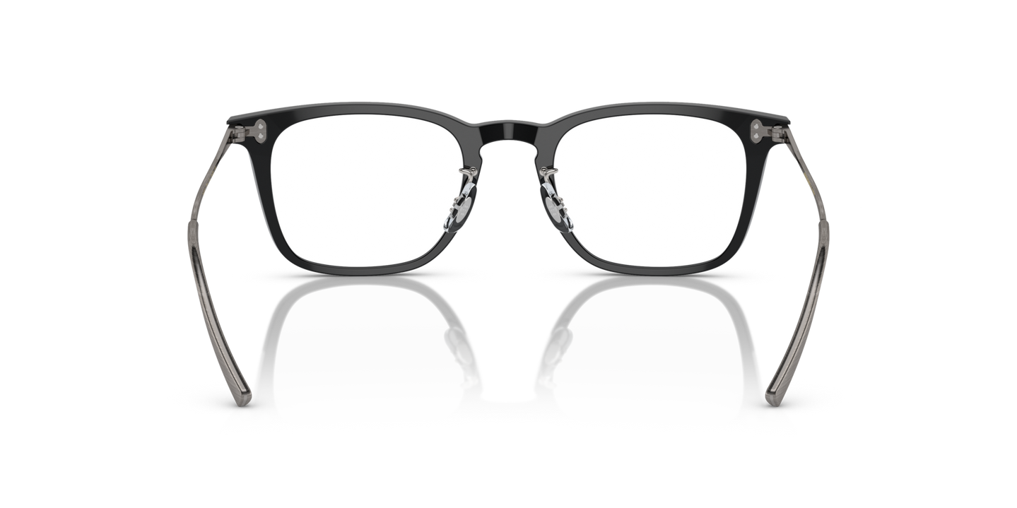 Oliver Peoples Loftin mit Schwarz Gestell - Bild Stegplättchen