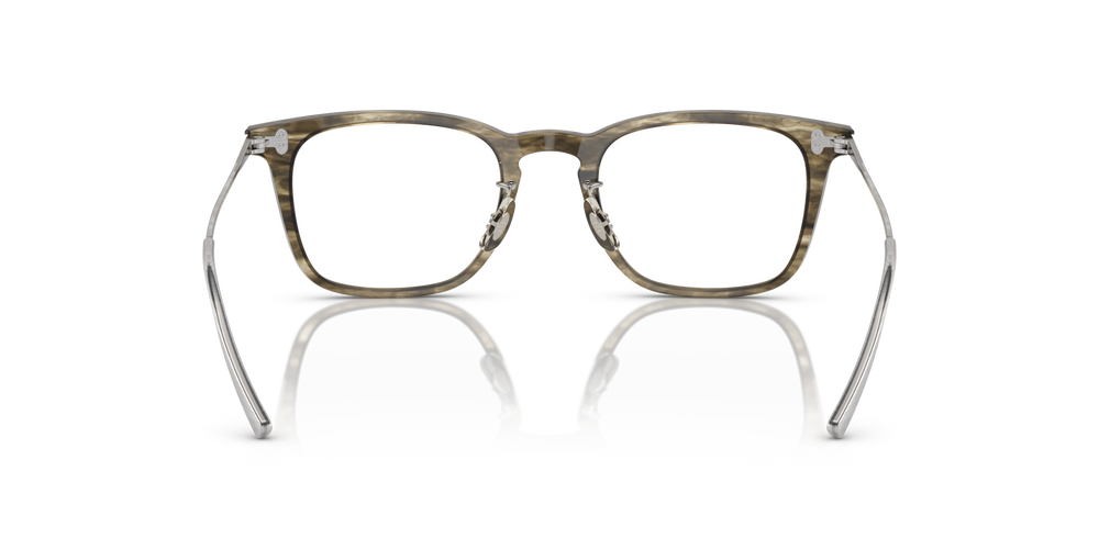 Oliver Peoples Loftin の ソフトオリーブバーク フレーム - 画像 5