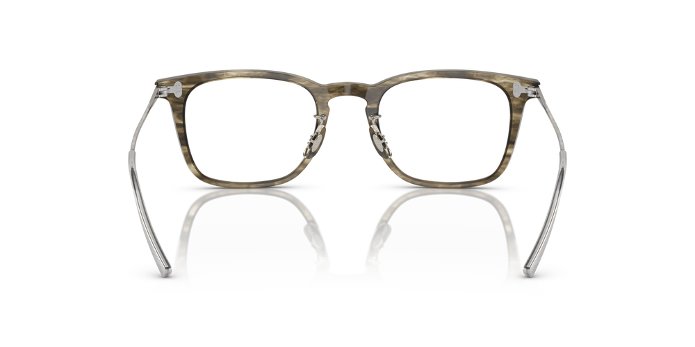 Oliver Peoples Loftin con montatura Bark verde oliva tenue - immagine 5