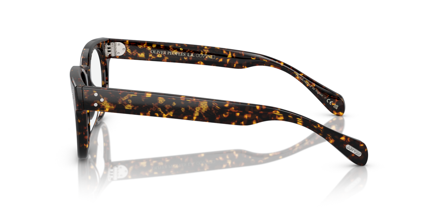Oliver Peoples Afton with Atago Tortoise frame - Image Corewire Filigree