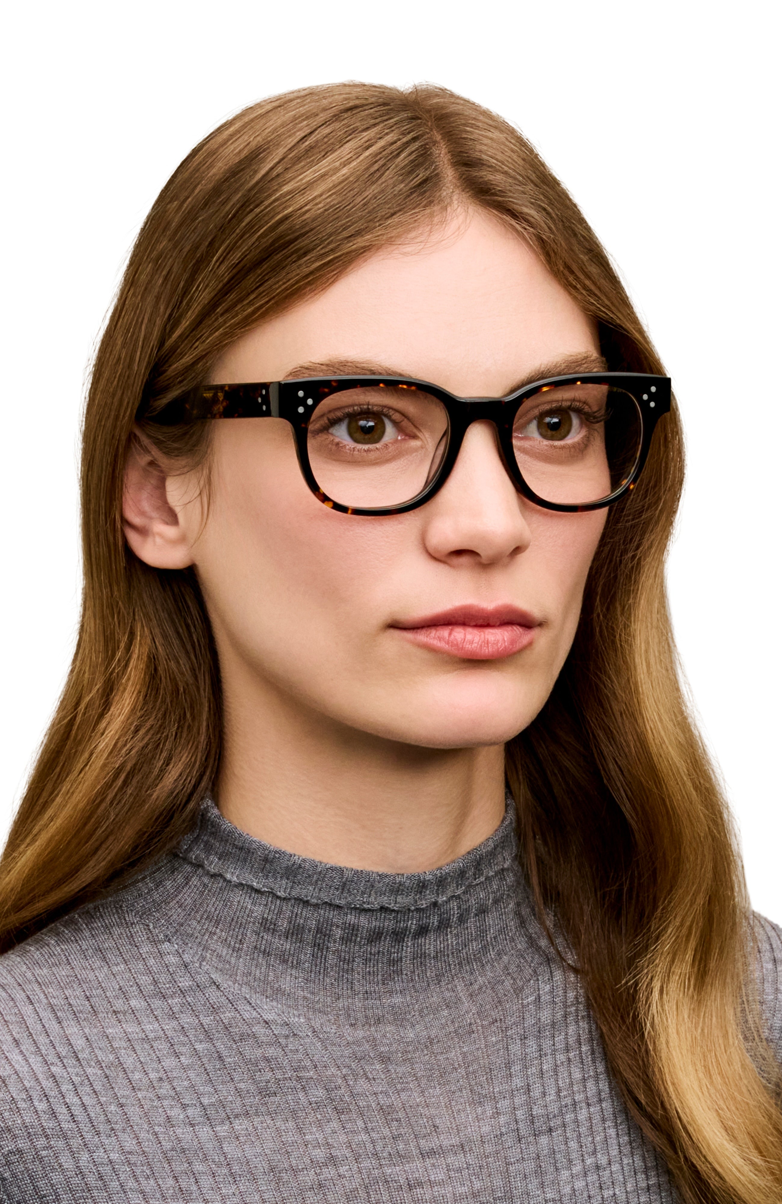Oliver Peoples Afton with Semi-Matte Goldwood frame | Oliver
