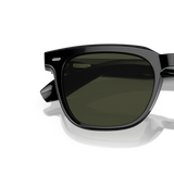 Oliver Peoples N.06 Sun with Black frame and Green lenses - Variant
