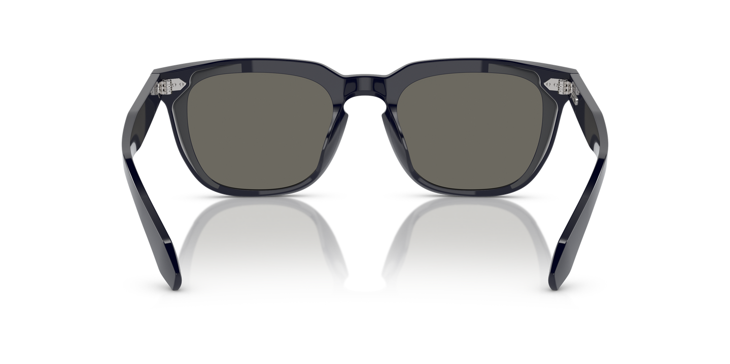 Oliver Peoples N.06 Sun with Hanada Indigo frame and Grey lenses - Image Nosepads