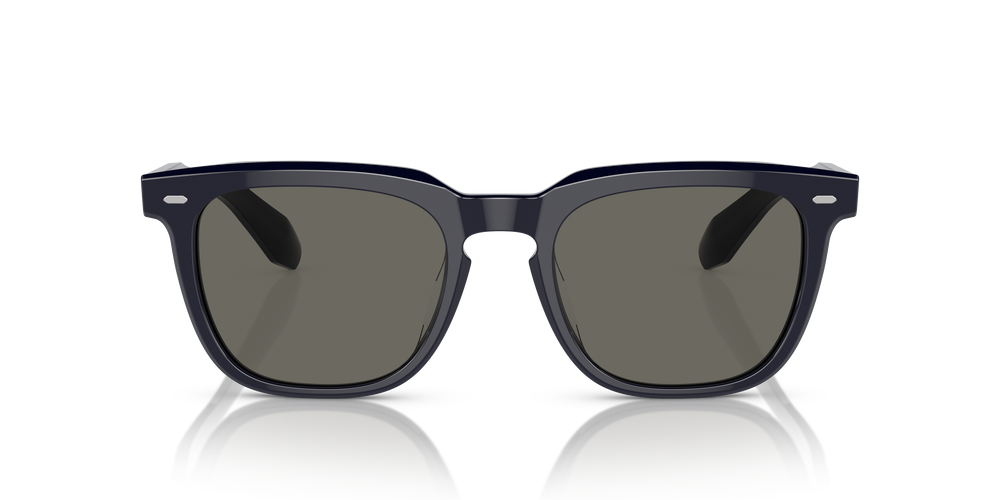 Oliver Peoples N.06 Sun con montura Habana índigo y lentes Gris - El 2
