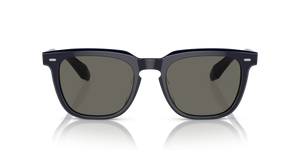 Oliver Peoples N.06 Sun con montura Habana índigo y lentes Gris - El 2