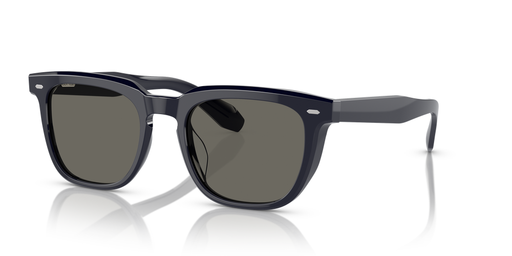 Oliver Peoples N.06 Sun con montatura Hanada Indigo e lenti  Grigio - L'immagine 4