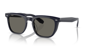 Oliver Peoples N.06 Sun con montura Habana índigo y lentes Gris - El 1