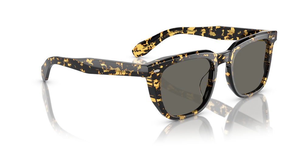 Oliver Peoples N.06 Sun con montura Tokyo Tortoise y lentes Gris - El 3