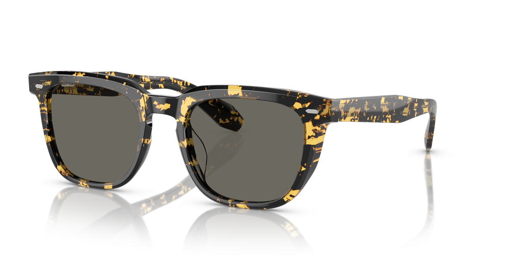 Oliver Peoples N.06 Sun with Tokyo Tortoise frame and Carbon Grey