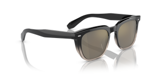 Sie Oliver Peoples N.06 Sun mit Ink Farbverlauf Gestell und Grau Gläsern - Das Bild 3