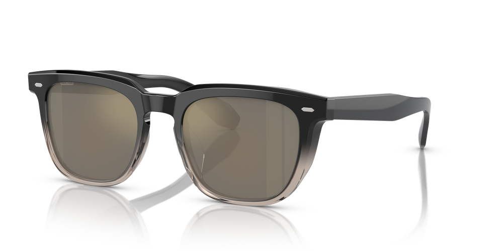 Oliver Peoples N.06 Sun with Hanada Indigo frame and Carbon Grey