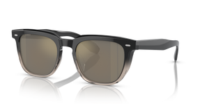 Sie Oliver Peoples N.06 Sun mit Ink Farbverlauf Gestell und Grau Gläsern - Das Bild 1