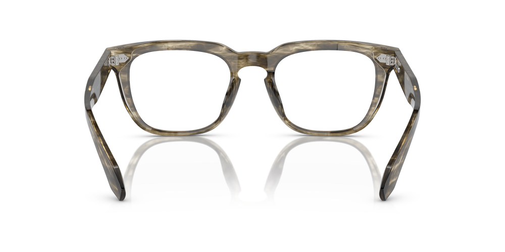 Oliver Peoples N.06 con montura Corteza y verde aceituna suave - El 5