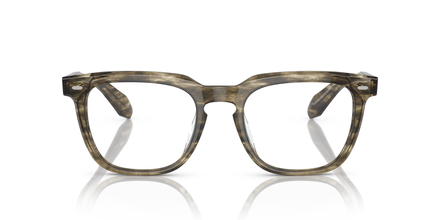 Oliver Peoples N.06 with Soft Olive Bark frame - Image Material