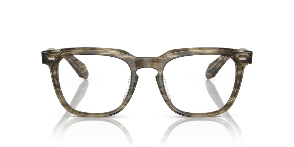 Oliver Peoples N.06 con montura Corteza y verde aceituna suave - El 2