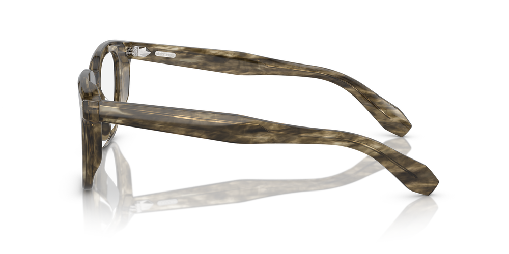 Oliver Peoples N.06 con montura Corteza y verde aceituna suave - El 4