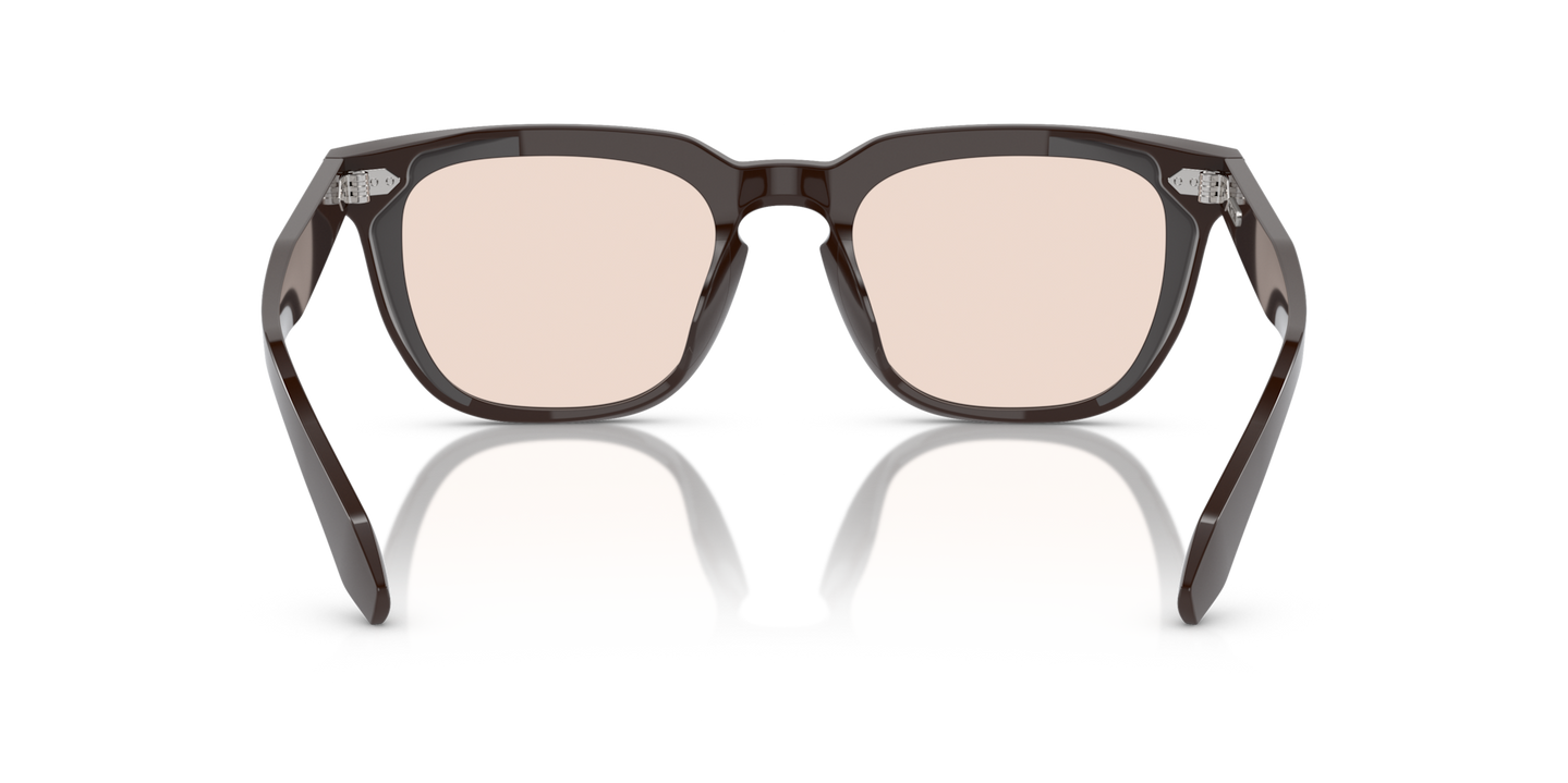 Oliver Peoples N.06 with Kuri Brown frame - Image Nosepads