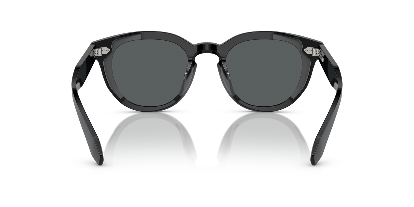 Oliver Peoples N.05 Sun con montatura Nero e lenti  Grigio - Immagine Naselli