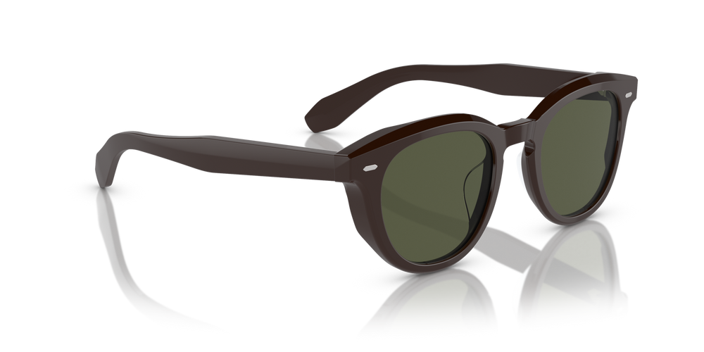 Oliver Peoples N.05 Sun with Kuri Brown frame and Green lenses - image 3