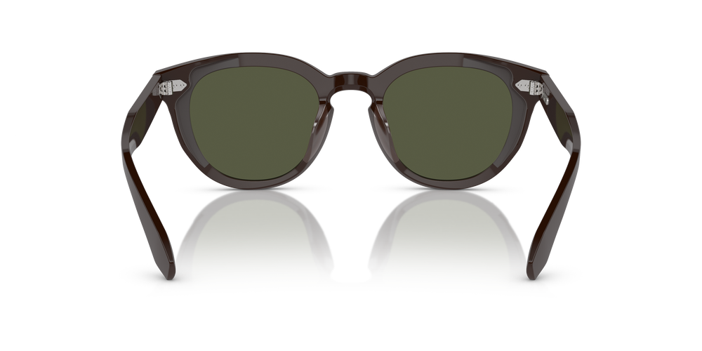 Oliver Peoples N.05 Sun con montatura Marrone Kuri e lenti  Verde - L'immagine 5