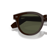 Oliver Peoples N.05 Sun with Tokyo Tortoise frame and Carbon Grey